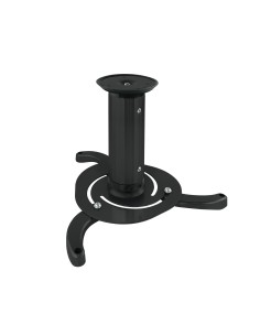 SOPORTE UNIVERSAL DE TECHO GIRATORIO 360º PARA PROYECTOR NEGRO